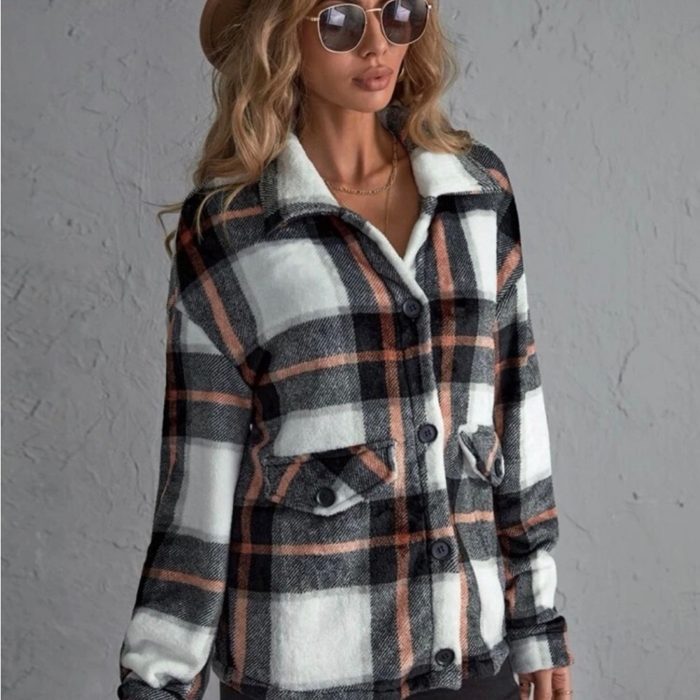 Shacket Flannel Jacket